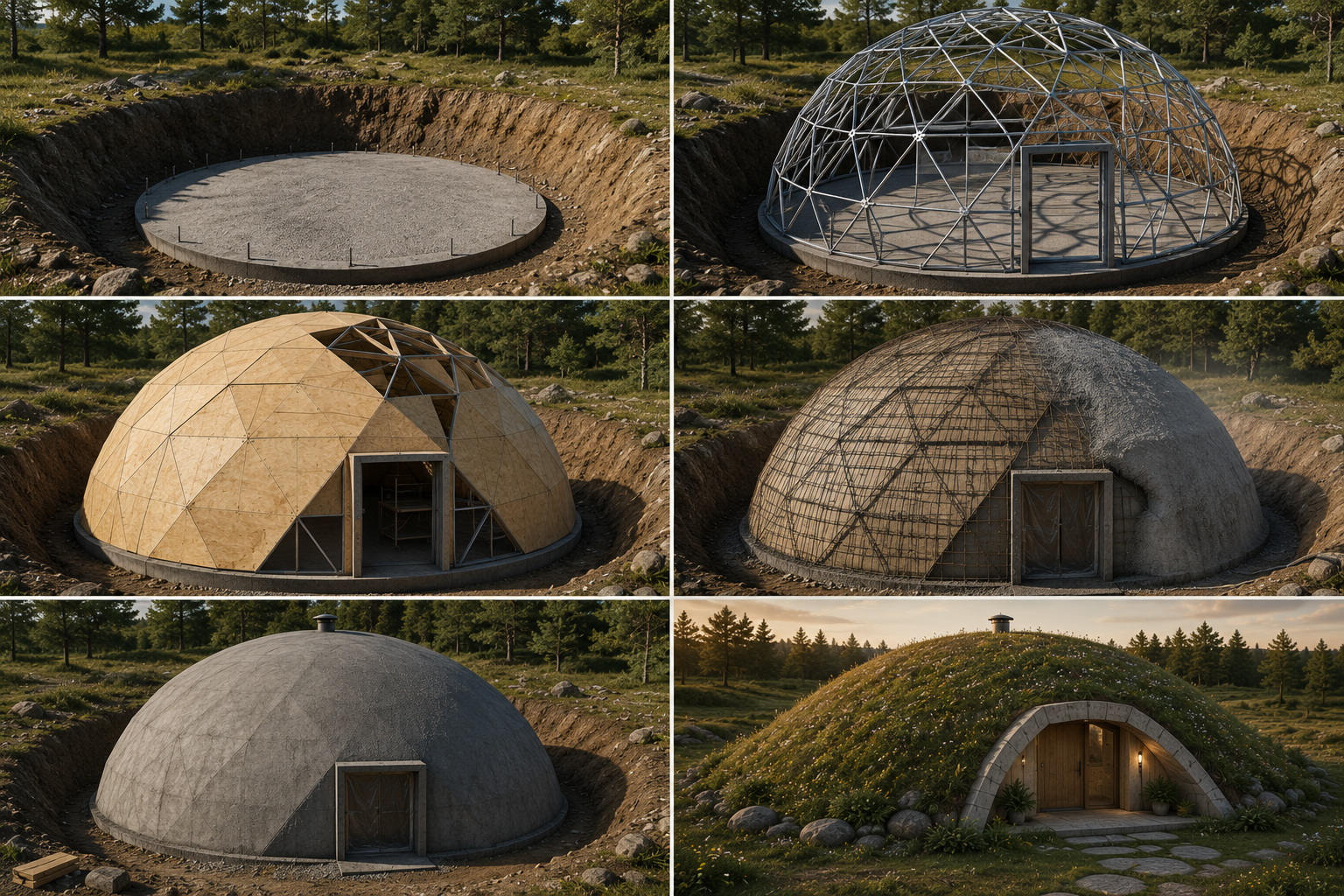 Construction stages